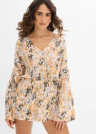Kurzer Jumpsuit aus fließender Viskose, bonprix