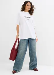 Oversize-Shirt aus reiner Bio-Baumwolle, bonprix