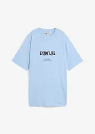 Oversize-Shirt aus reiner Bio-Baumwolle, bonprix