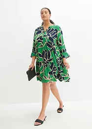 Tunika-Kleid aus fließender Viskose, bonprix