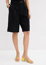 Bermuda mit Bundfalten aus Viskose-Mix, bonprix