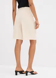 Bermuda mit Bundfalten aus Viskose-Mix, bonprix