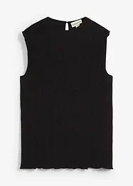 Top aus strukturiertem Crinkle, bonprix