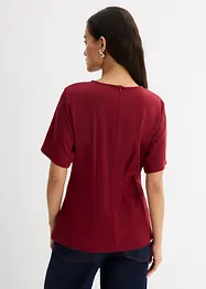 Tailliertes Shirt aus bequemen Punto di Roma, bonprix