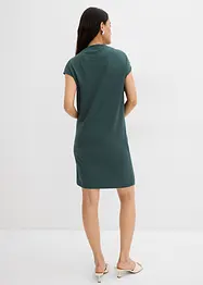 Minikleid aus strukturiertem Crêpe, bonprix