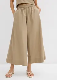 Weite Culotte aus reiner Baumwolle, bonprix