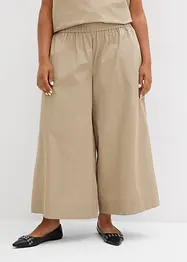 Weite Culotte aus reiner Baumwolle, bonprix