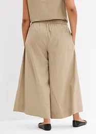 Weite Culotte aus reiner Baumwolle, bonprix