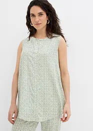 Longbluse aus softer Viskose, bonprix