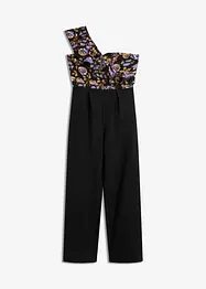 One-Shoulder-Jumpsuit aus leichter Viskose, bonprix