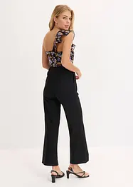 One-Shoulder-Jumpsuit aus leichter Viskose, bonprix