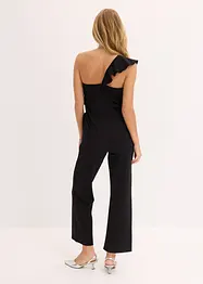 One-Shoulder-Jumpsuit aus leichter Viskose, bonprix