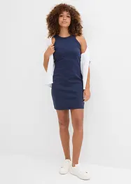 Interlock-Shirtkleid aus reiner Bio-Baumwolle, (2er Pack), bonprix