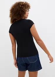 T-Shirt mit reiner Bio-Baumwolle, bonprix