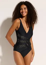 Maillot 1 pièce à paillettes, bonprix