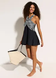 Robe de bain à effet croisé, bonprix