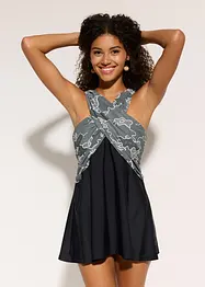 Robe de bain à effet croisé, bonprix