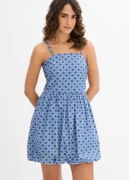 Bandeau-Kleid aus reiner Baumwolle, bonprix