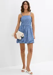 Bandeau-Kleid aus reiner Baumwolle, bonprix