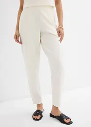Knöchellange Hose aus Piqué, bonprix