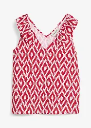 Blouse sans manches en viscose fluide, bonprix