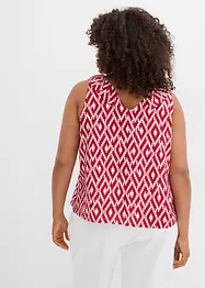 Blouse sans manches en viscose fluide, bonprix