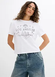 Verkürztes T-Shirt aus Jersey, bonprix