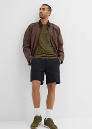 Short en twill 100% coton, loose, bonprix