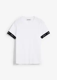 T-Shirt aus reiner Bio-Baumwolle, Slim Fit, bonprix