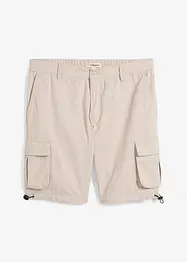 Bermuda cargo à taille élastiquée, Regular, bonprix