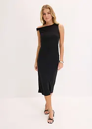 One-Shoulder-Kleid mit figurbetonter Passform, bonprix