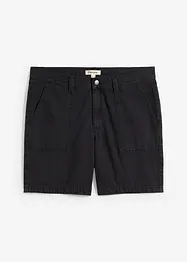 Short en twill 100% coton, loose, bonprix