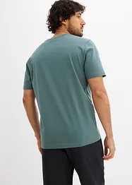 Lot de 2 T-shirts 100% coton, bonprix