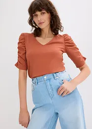 Shirt mit Puffärmeln, bonprix