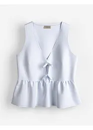 Blouse sans manches rayée, bonprix