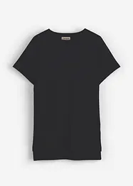 Vokuhila-Shirt aus schwerem Baumwoll-Jersey, bonprix