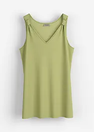 Long-Top aus Viskose-Leinen-Mix, bonprix