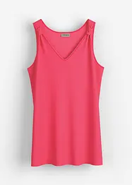 Long-Top aus Viskose-Leinen-Mix, bonprix