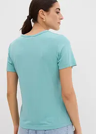 T-Shirt aus fließender Viskose, bonprix
