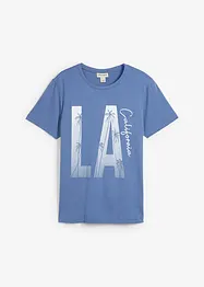 T-Shirt aus  reiner Bio-Baumwolle, Slim Fit, bonprix