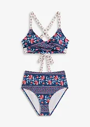 Bikini bustier (ens. 2 pces), esprit portefeuille, bonprix