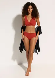Haut de bikini brassière avec col en V, bonprix
