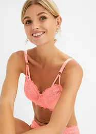 Soutien-gorge minimiseur avec broderies filigranées, bonprix