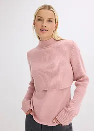 Pull à effet superposé, bonprix