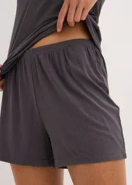 Shorty aus weicher Rippe, bonprix