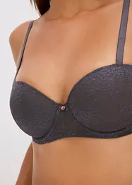 Lot de 2 soutiens-gorge balconnets avec dentelle, bonprix