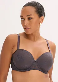 Lot de 2 soutiens-gorge balconnets avec dentelle, bonprix