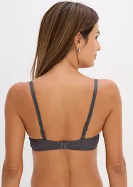Schalen-BH ohne Bügel mit zarter Spitze, bonprix