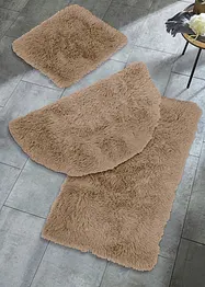 Memory Schaum Badematte mit Synthetik Fell, bonprix