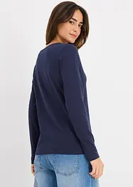 Lot de 2 T-shirts manches longues, bonprix